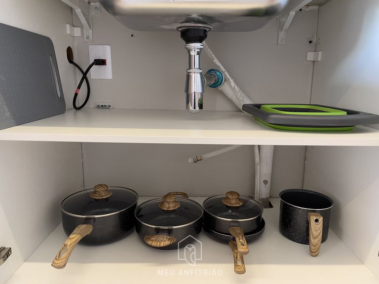 24m² | Piscina y gimnasio | Vista | Metro a 450m