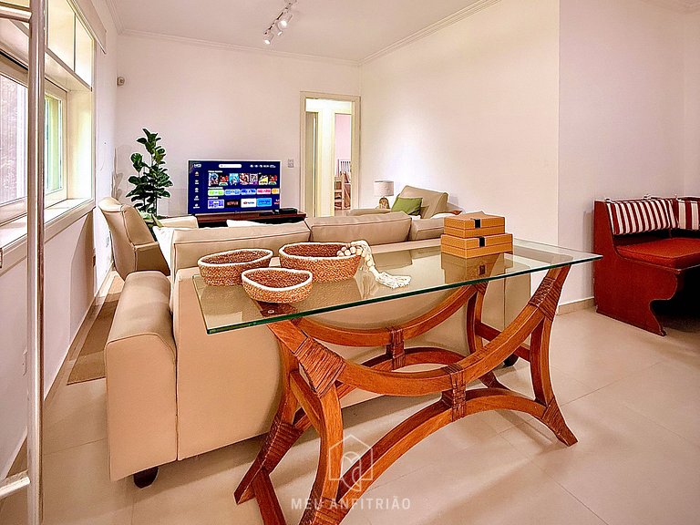 145m² | Churrasqueira | 3 suítes | 200m da praia