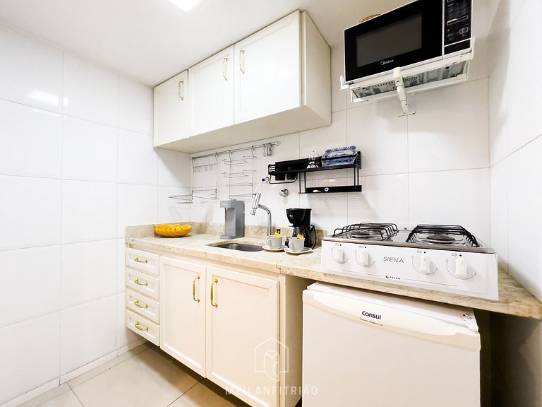 30m² | Balcón y vista | Piscina | Cerca de Luz