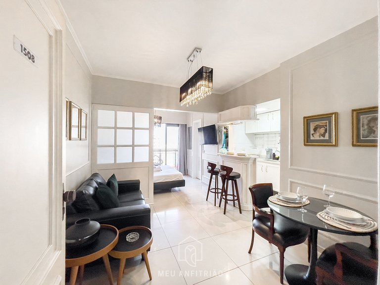 30sqft | Balcony and view | Pool | Near Luz