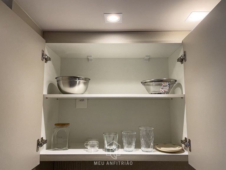 Studio 29m² | Pool | Coworking | Paulista Avenue