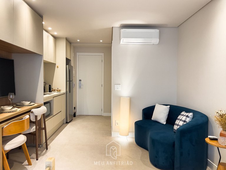 Studio 29m² | Pool | Coworking | Paulista Avenue