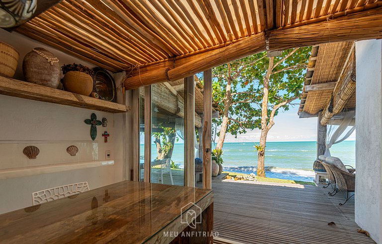Casa sofisticada na Praia do Espelho na Bahia