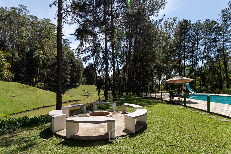 Ranch w/ complete leisure and nature in Guararema